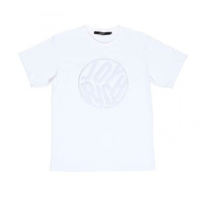 JOY RICH Logo 纹章 T-Shirt 黑/白色